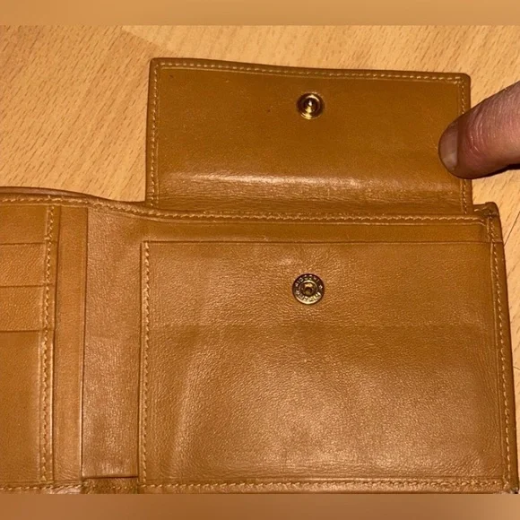 ⭐️CELINE PARIS WALLET⭐️ Elegant Vintage Luxury Brown Leather Wallet - Picture 3 of 7